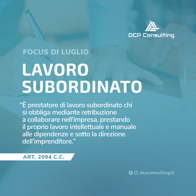 contratto di lavoro